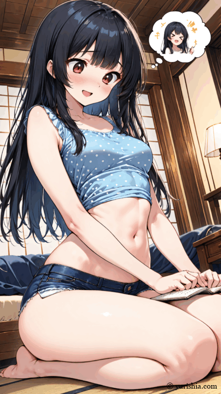 乙女心吐露しまくりの日記をしたためる渚先生