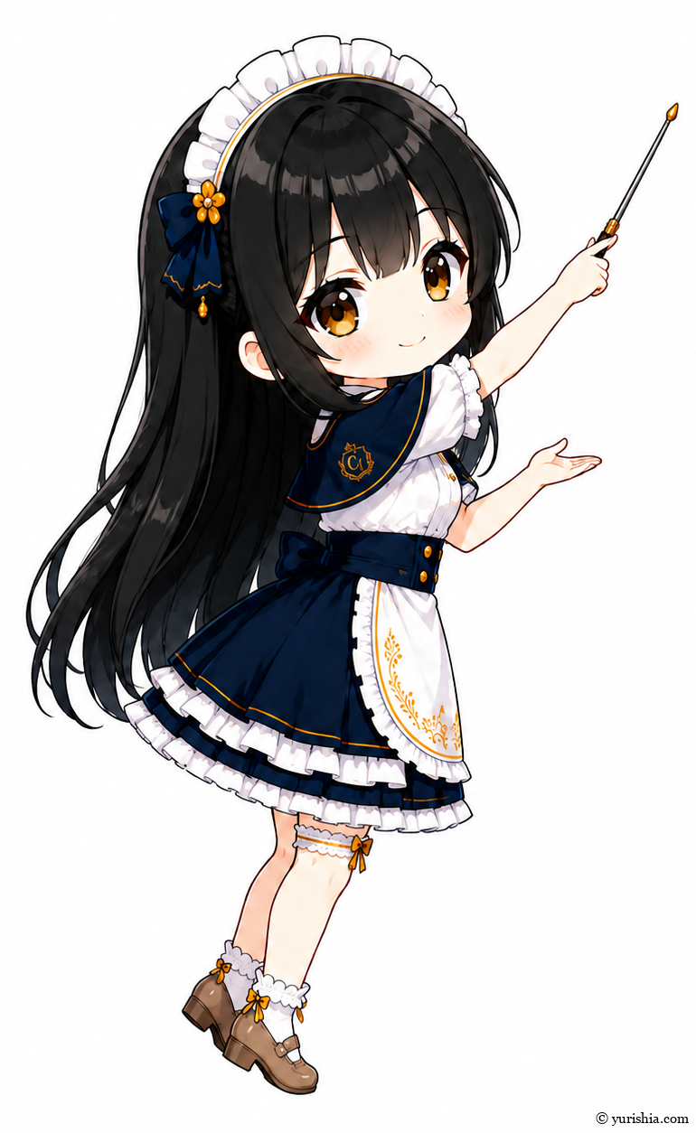 注意書きを案内する天瀬りおな