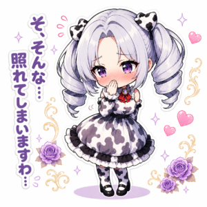 茉里絵 そ、そんな…照れてしまいますわ…