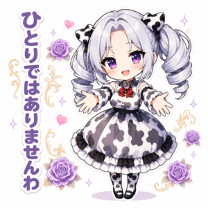茉里絵 ひとりではありませんわ