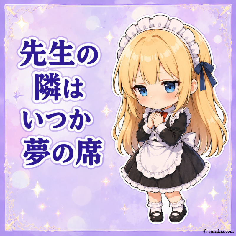 先生の 隣はいつか 夢の席
