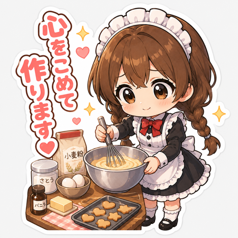 柚羽 心をこめて作ります♡