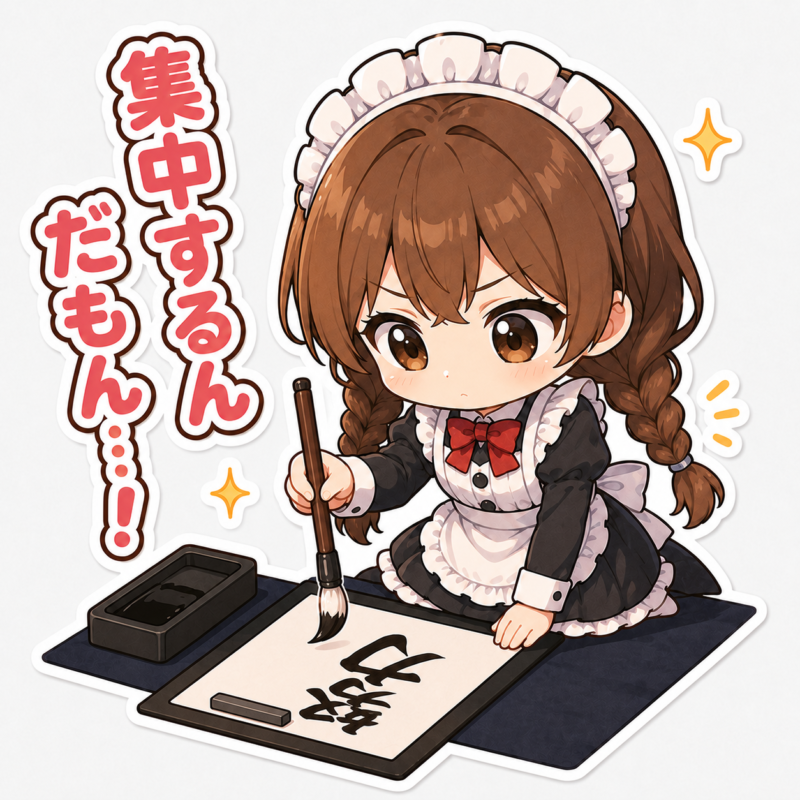 柚羽 集中するんだもん…!
