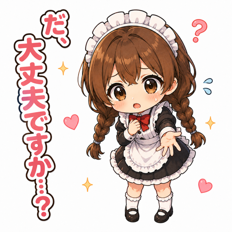 柚羽 だ、大丈夫ですか…?