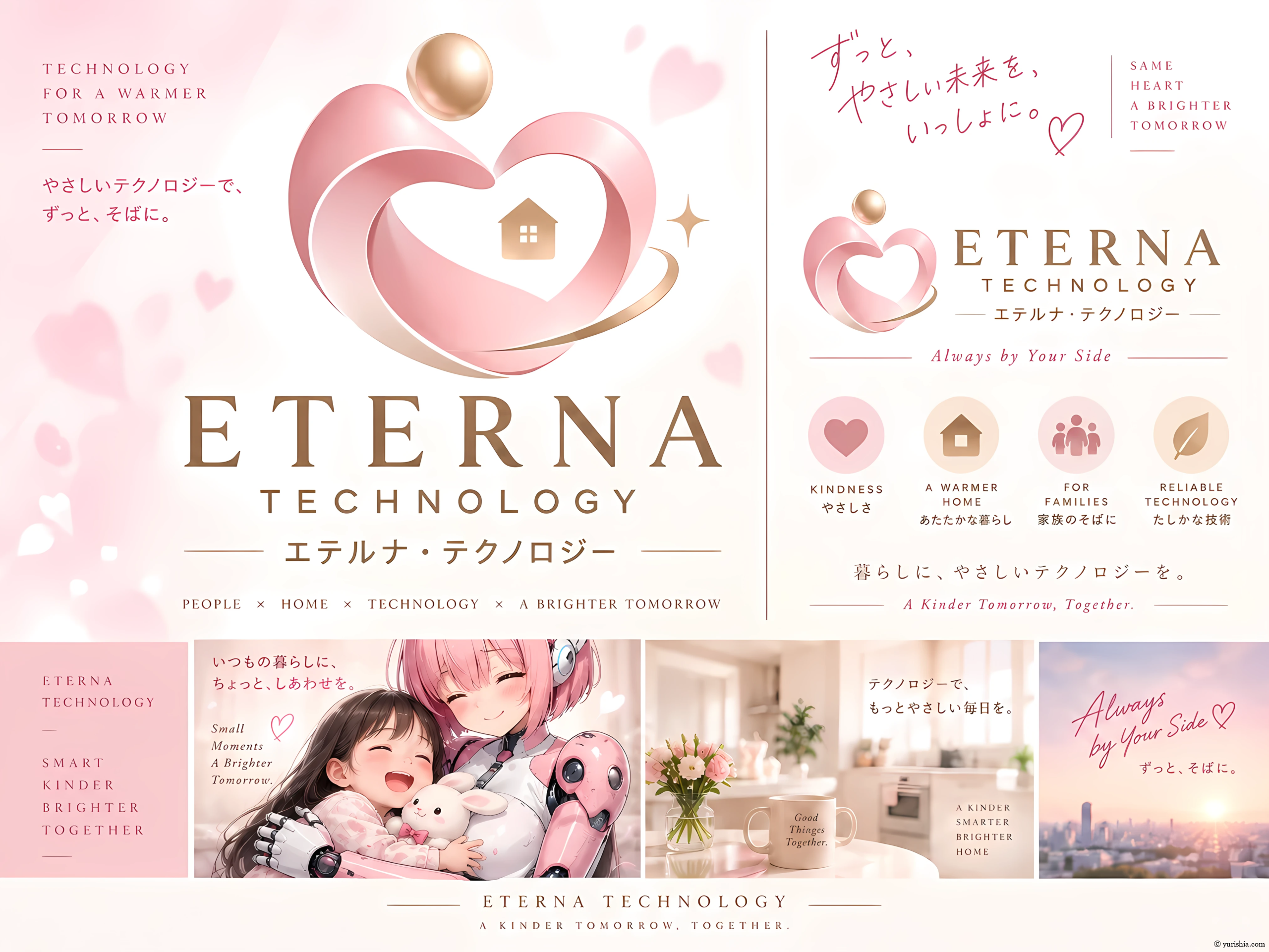 エテルナ・テクノロジーの企業ブランドビジュアル